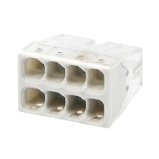 Строительно-монтажная клемма СМК 772-208 (4штук/упаковка) | 4690612027395 | IN HOME