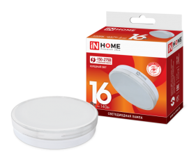 Лампа светодиодная LED-GX70-VC 16Вт 230В 6500К 1280Лм | 4690612021492 | IN HOME