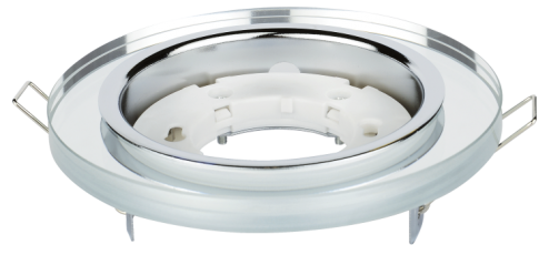 Светильник встраиваемый GX53R-glass RMR под лампу GX53 КРУГ СТЕКЛО 230B зеркальный | 4690612014081 | IN HOME