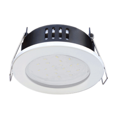 Светильник встраиваемый герметичный GX53R-IP-RC-standard металл под лампу GX53 230В хром IP65 | 4690612024356 | IN HOME