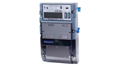 Счетчик Меркурий 234 ARTM2-00 PBR.G 5-10A/100В (2-напр) (мнтар.) ЖКИ (монт. пл.)