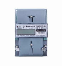 Счетчик Меркурий 206 PRSN 5-60А/230В (мнтар) ЖКИ