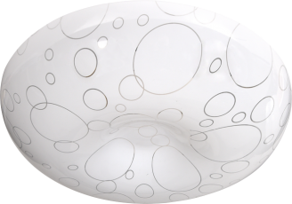 Светильник светодиодный декоративный бытовой ДПБ PPB BUBBLE 24w 4000K IP20 D380*110 | 5011908 | Jazzway