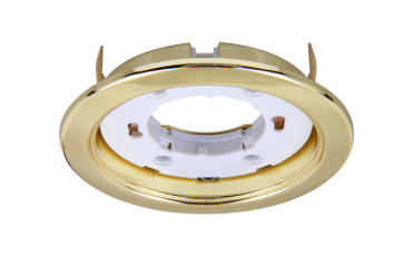 Светильник точечный встраиваемый под лампу ДВО PGX53 10639.3 15Вт GX53 IP20 золото глянцевое | 1016867 | Jazzway