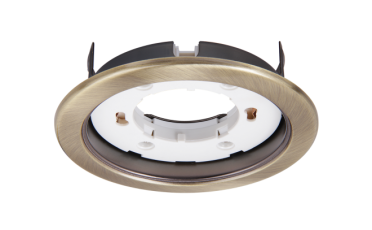 Светильник точечный встраиваемый под лампу ДВО PGX53 10639.28 15Вт GX53 IP20 бронза матовая | 1016881 | Jazzway