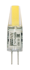 Лампа светодиодная LED 2,5Вт G4 12В 5500К PLED-G4 COB (LED driver!) капсульная | 2855770 | Jazzway
