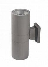 Светильник светодиодный архитектурный ДБУ PWL-245110/24D 2x9w 3000K GR 230V/50Hz фасадный | .5033146 | JAZZWAY