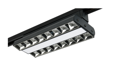 Светильник светодиодный трековый PTR 2260R 1F2S 60w 4000K 60°,120°,60° BL (чёрный) 280mm IP40 | .5039599 | Jazzway