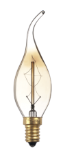 Лампа накаливания ЛОН 40Вт E14 230В RETRO CA35 GOLD | 2858306 | Jazzway