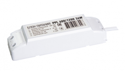 Драйвер 85mA для PPL 595/R(PPL 600) 36w (sw) | 5005471A | Jazzway