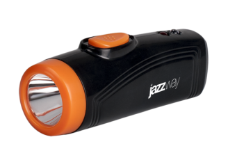 Фонарь прожекторный Accu1-L1W-bk (черн.), Li-ion, ПРОМО | 5006737 | JAZZway