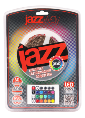 Лента светодиодная PLS-BL4.0 RGB 5050/30 IP65 блистер | .2853226 | Jazzway