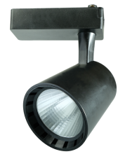 Светильник светодиодный трековый однофазный PTR 0325 25w 4000K 24° BL (чёрный) IP40 | 5010611 | Jazzway