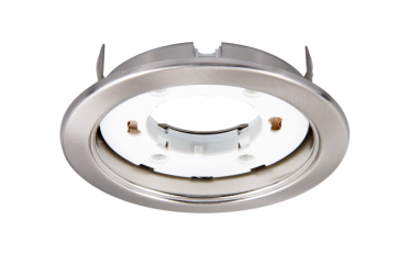 Светильник точечный встраиваемый под лампу ДВО PGX53 10639.27 15Вт GX53 IP20 никель матовый | 1016829 | Jazzway