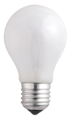 Лампа накаливания ЛОН 40Вт Е27 240В A55 frosted (БМТ 230-40-5) | 3326654 | Jazzway