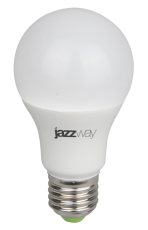 Лампа светодиодная LED 9Вт Е27 220В 4000К PPG A60 Agro (для растений) груша | 5002395 | Jazzway