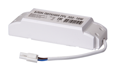 Драйвер 500мА для PPL 300 18w DC31v SW | 5005259 | Jazzway