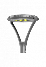 Светильник светодиодный садово-парковый венчающий PGL 03 60w 3000K GR IP65 | .5032170 | JAZZWAY