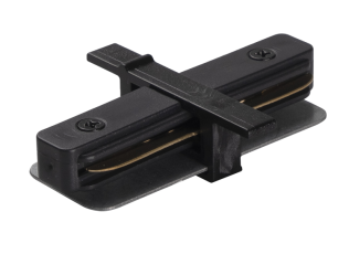 Коннектор для встраиваемого шинопровода чёрный I-образный PTR/R CI-BL | .5031814 | Jazzway