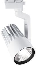 Светильник светодиодный трековый однофазный PTR 0125-2 25w 4000K 24° WH (белый) IP40 | .5023963 | Jazzway