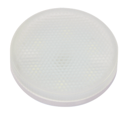 Лампа светодиодная LED 6Вт GX53 230В 4000К PLED- ECO FROST таблетка | 5006034 | Jazzway