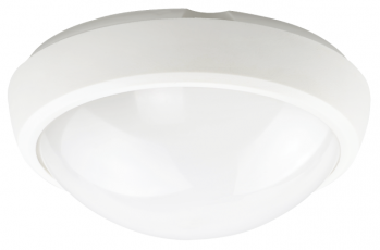 Светильник светодиодный пылевлагозащищенный для ЖКХ ДПБ PBH-PC-RA 8Вт 4000К IP65 белый круг опал | 1024589 | Jazzway