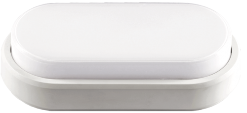 Светильник светодиодный пылевлагозащищенный для ЖКХ ДПБ PBH-PC2-OA (компакт) 12Вт 4000K IP65 белый овал опал | 1035677A | Jazzway