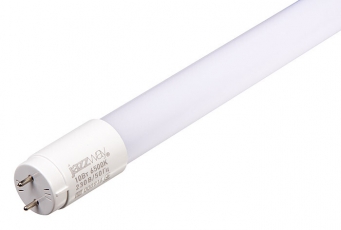 Лампа светодиодная LED 10Вт G13 220В 6500К PLED T8 - 600PL Nano FROST трубчатая | 5003057 | Jazzway