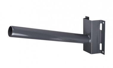 Кронштейн на столб для для консольного светильника PSL D60*1.5-GR серый под бандажную ленту | .5028203 | Jazzway