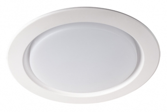 Светильник светодиодный встраиваемый downlight PLED DL5 24w 4000K WH IP40 (плоский рассеиватель) | .5026506A | JAZZWAY