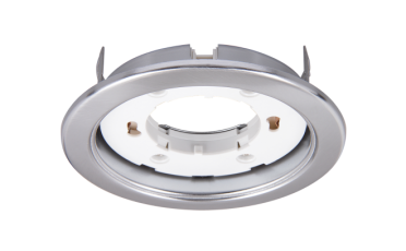 Светильник точечный встраиваемый под лампу ДВО PGX53 10639.7 15Вт GX53 IP20 никель глянцевый | 1016805 | Jazzway