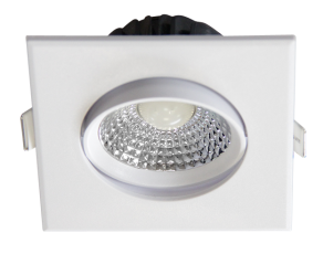 Светильник светодиодный Downlight встраиваемый поворотный PSP-S 9044 7W White 3000K 38° квадр/поворот IP40 белый | .5022812 | Jazzway