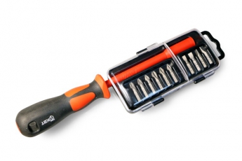 Диэлектрическая отвертка с набором бит НИО-5510 | 69305 | КВТ