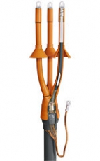 Муфта концевая 3ПКНТп-10-70/120-Б с болт. наконечниками | 66285 | КВТ