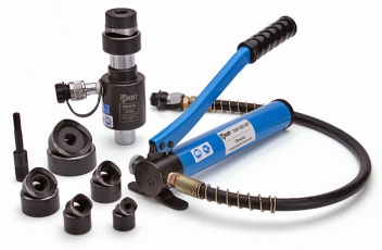 Пресс гидравлический помповый для пробивки отверстий ПГПО-60 | 53137 | КВТ