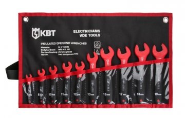 Набор изолир. однорожковых ключей 10 шт. НИИ-10 | 63844 | КВТ