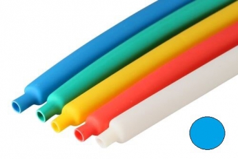 Трубка термоусаживаемая ТУТнг-LS-10/5 синяя (100м/рул) | 66007 | КВТ