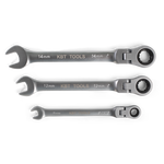 Ключ гаечный трещоточный с шарниром 19 мм | 79199 | КВТ