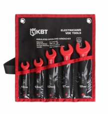 Набор изолир. однорожковых ключей 5шт. НИИ-06 | 61253 | КВТ