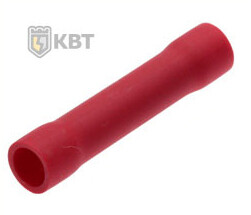 Гильза изолированная соединительная ГСИ 1.5 100шт/уп | 47466 | КВТ