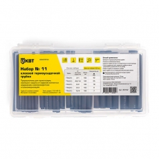 Набор клеевой термоусадочной трубки №11 | 85192 | КВТ