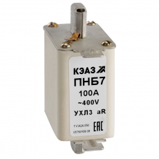 Предохранитель ПНБ7-400/100-80-40А-УХЛ3 | 110940 | КЭАЗ