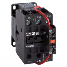 Контактор OptiStart K3-24A00=24DC | 117262 | КЭАЗ