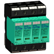 Ограничитель импульсных перенапряжений (УЗИП) OptiDin OM-II-4-280/40/X | 114303 | КЭАЗ