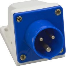 Вилка 513-16А-6h-220AC-2P+PE-IP44 | 241213 | КЭАЗ