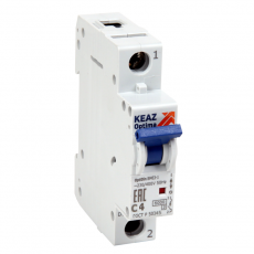 Выключатель автоматический однополюсный OptiDin BM63-1L6-ОМ4-РЕГ | 281497 | КЭАЗ