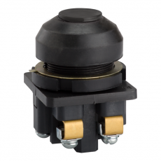 Выключатель кнопочный КЕ 081-У2-исп.1 ( черный) | 222861 | КЭАЗ