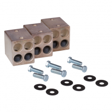 Комплект зажимов четырехгнездных 4х185 кв мм ВА50-41-УХЛ3 | 137611 | КЭАЗ