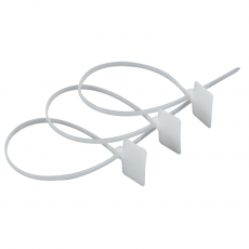 Хомуты с площадкой OptiKit CT-M-N-3,0х150-белый(100шт) | 278331 | КЭАЗ