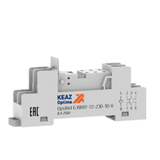 Розетка для реле OptiRel G RR97-72-230-10-V | 281177 | КЭАЗ